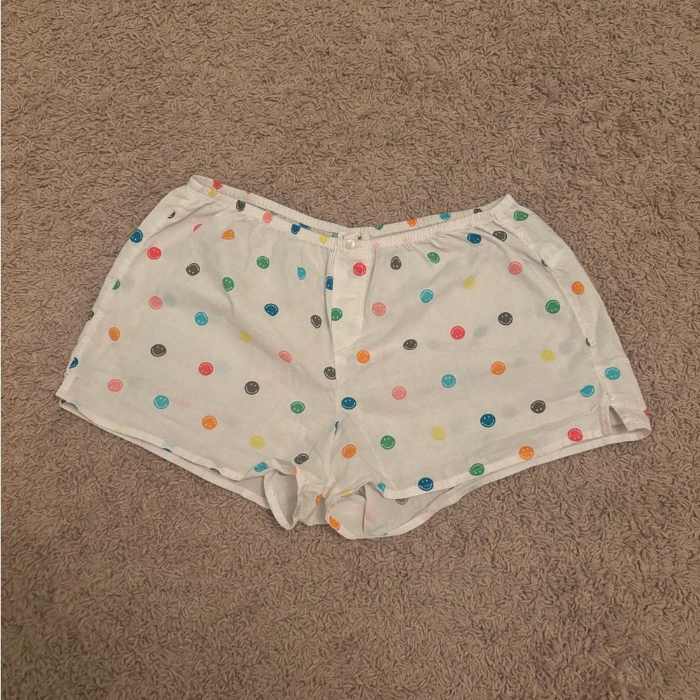 Aerie White Polka Dot Boxer Shorts